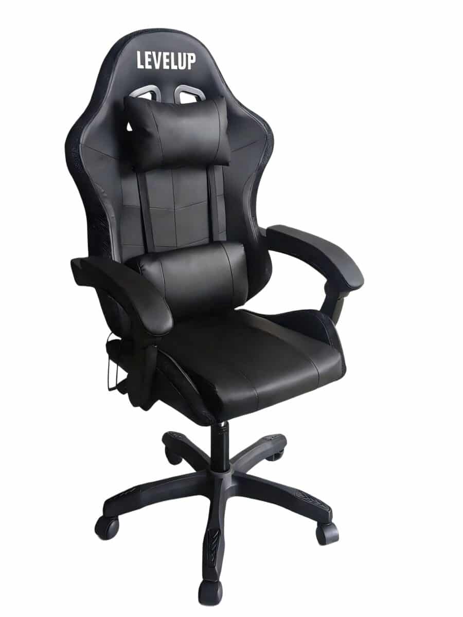 ⁦כיסא גיימינג בצבע שחור 7008RGBBLACK מבית LEVEL UP⁩ – תמונה ⁦9⁩