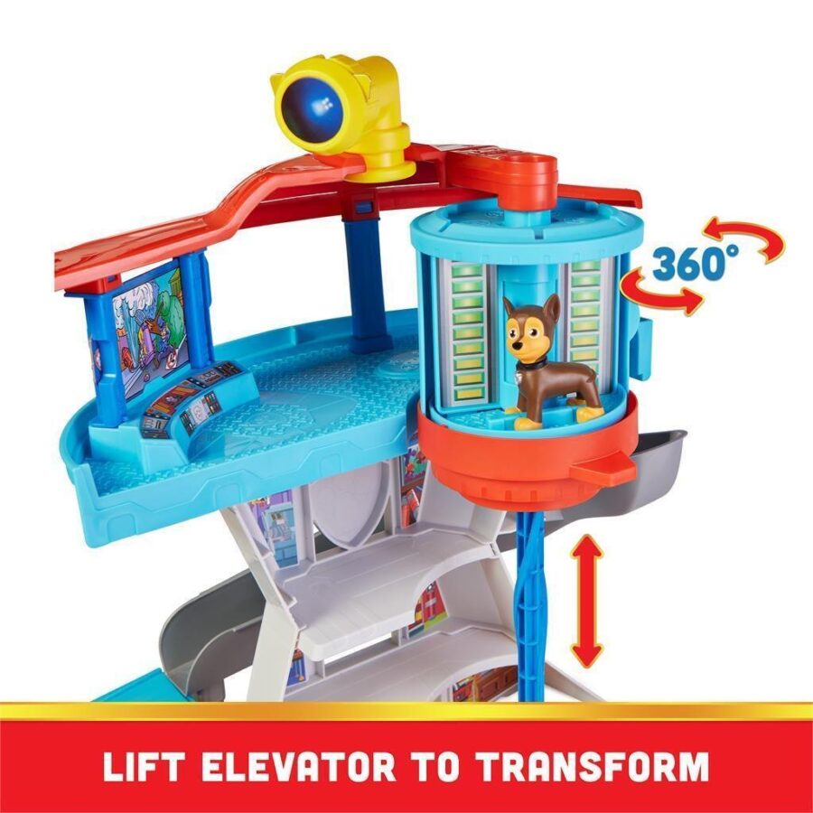 ⁦מגדל שמירה ותצפית פלוס רכב ודמות צ'ייס DM-5431H מבית מפרץ ההרפתקאות⁩ – תמונה ⁦5⁩