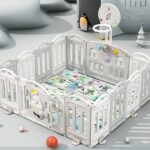 גדר פעילות פינגווין מפלסטיק 14 חלקים ומזרן SHIRAT_QEDW006