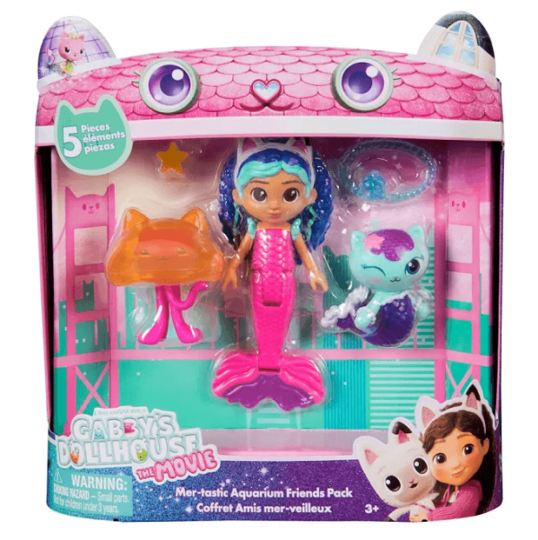 בית בובות של גבי סט בובות תת ימיים 3663H מבית Gabby’s Dollhouse