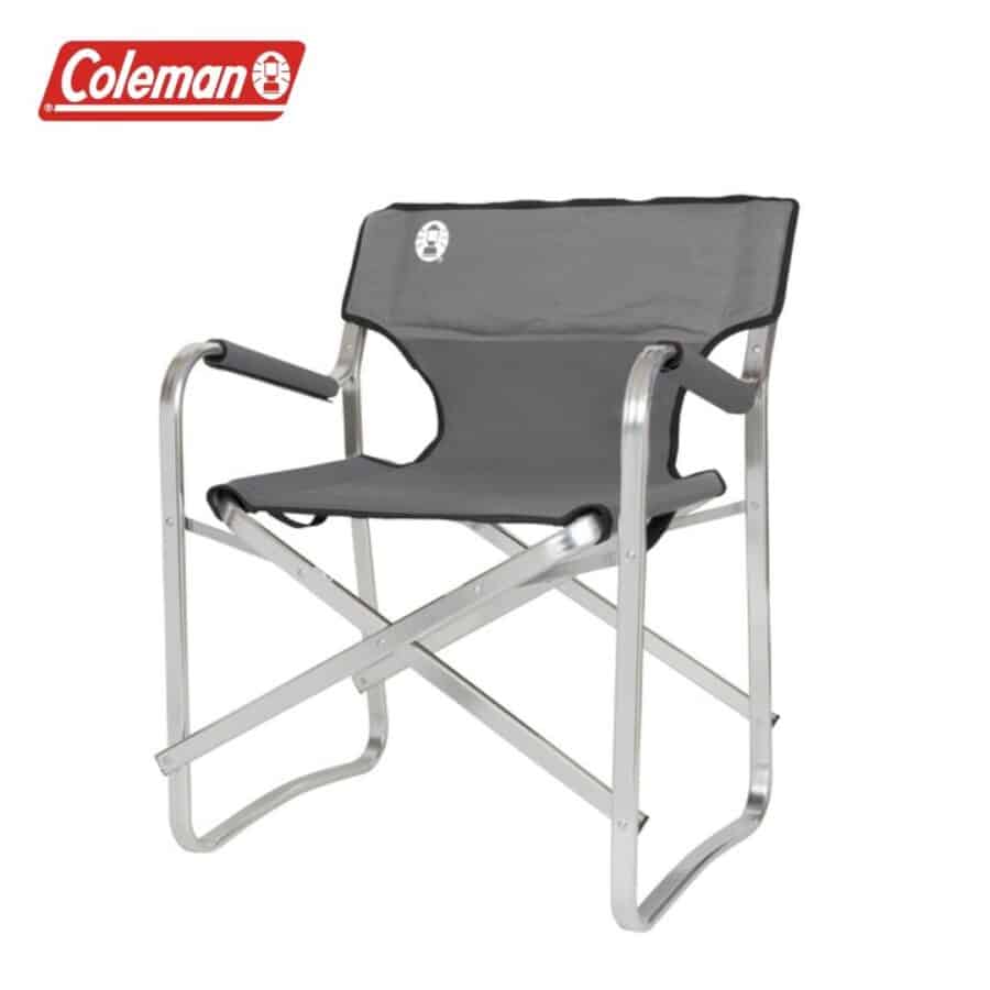 כסא DECK אלומניום אפור 2000038337 מבית Coleman