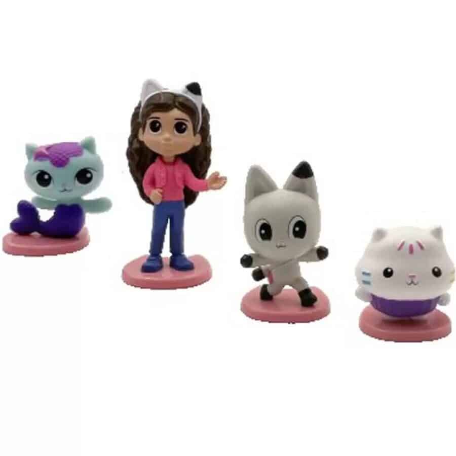 ⁦סט 4 בובות מהסדרה בית בובות של גבי 3648H מבית Gabby's Dollhouse⁩ – תמונה ⁦2⁩