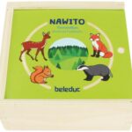 משחק הכרת סביבת בעלי החיים 45 חלקים Cognito מעץ 115806 מבית Beleduc