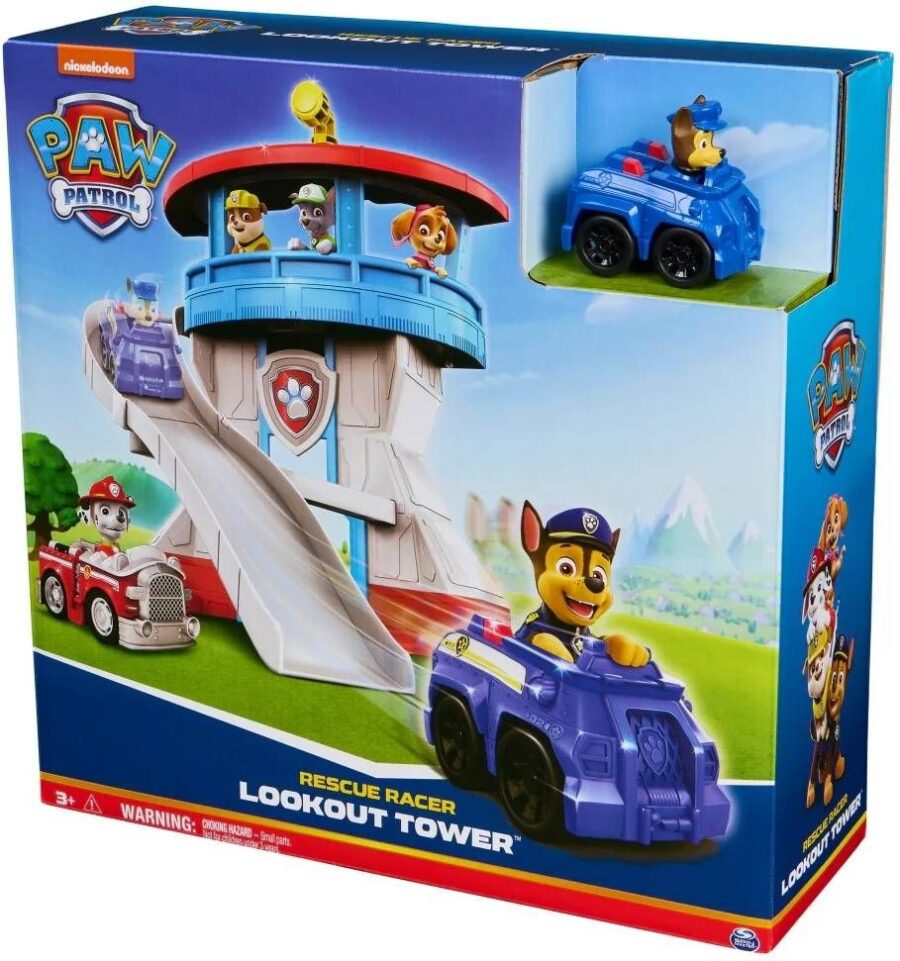 מגדל תצפית והצלה עם דמות של צ'ייס 5467H מבית מפרץ ההרפתקאות