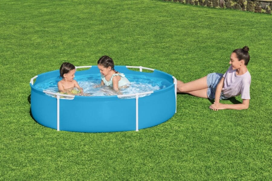 ⁦בריכה מסגרת עגולה (152X38) 56283 מבית BESTWAY⁩ – תמונה ⁦3⁩