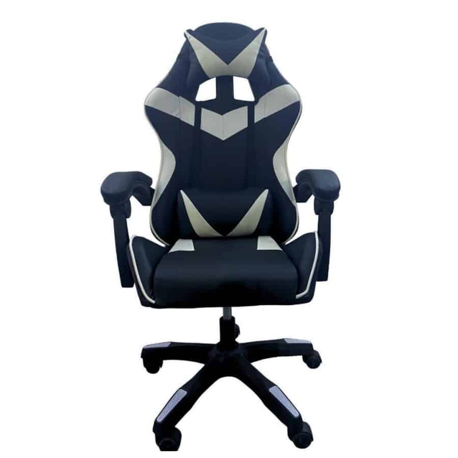 ⁦כיסא גיימינג ארגונומי שחור ולבן | מק"ט chairGW⁩ – תמונה ⁦2⁩